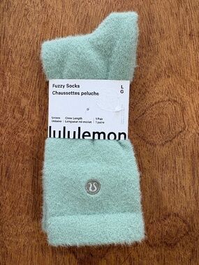 Lululemon fuzzy socks